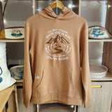 Sweat à capuche / Hoodie Cappuccino Brodé Where you've Been